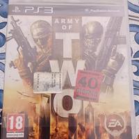 Videogioco Army of two ps3 videogames playstation