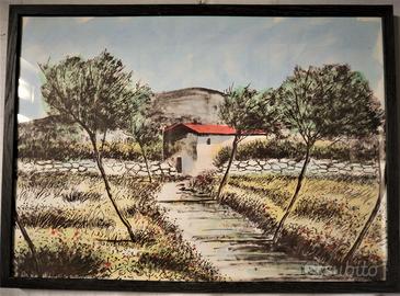 MARIO SOAVE OPERA SU CARTONCINO FIRMATA