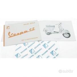 Manuale uso e manutenzione Vespa G.S. 1962 - 61018