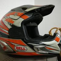 Casco Motocross BELL HELMET KTM Racing Moto 7k