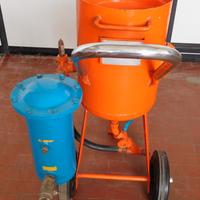 Sabbiatrice protech 24 lt completa di ugello