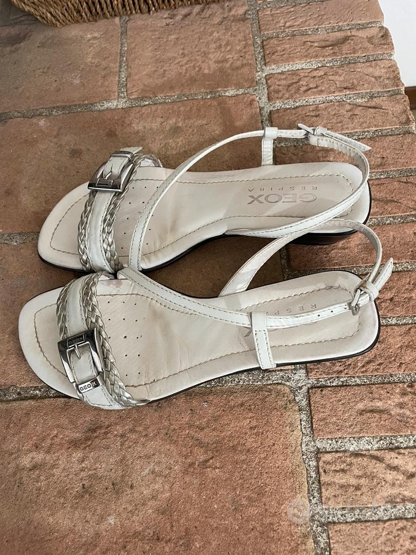 Sandali Geox bianchi Abbigliamento e Accessori In vendita a Perugia