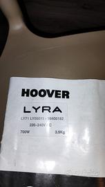 Libretto istruzioni aspirapolvere Hoover Lyra