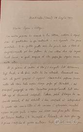 Lettera di Giovanni Schiapparelli