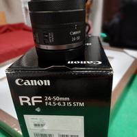 obiettivo canon rf 24-50