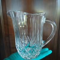 caraffa. bicchieri cristallo 