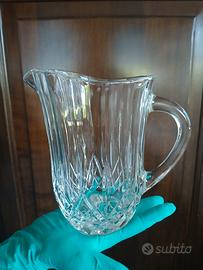 caraffa. bicchieri cristallo 
