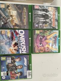 videogiochi per Xbox One, 5 euro l'uno 