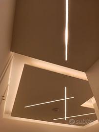 Strisce porta led per taglio luce