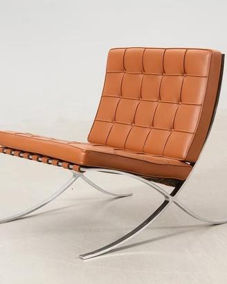 MDF ITALIA Barcellona in pelle Gognac