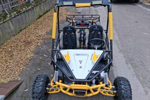 NUOVO BUGGY 125cc RUOTE 7 LUCI LED