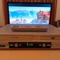 Videoregistratore DVD VHS JVC con telecomando