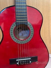 Chitarra Classica Tiger Rossa 3/4