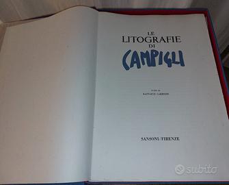 Litografie di M. Campigli n.530 Sansoni 1965