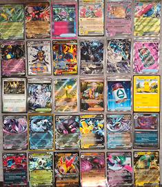 Lotto Carte Pokemon rare speciali fuori serie ITA
