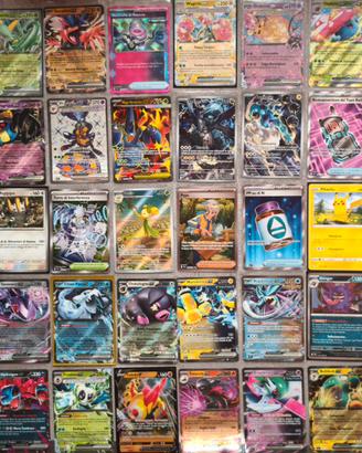Lotto Carte Pokemon rare speciali fuori serie ITA