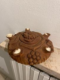 Coppa Vandostana In legno - Portavandele