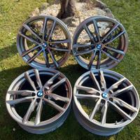 CERCHI IN LEGA 19 BMW M SPORT X3 X4 ORIGINALI