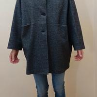 Cappotto oversize Isabella Clementini grigio