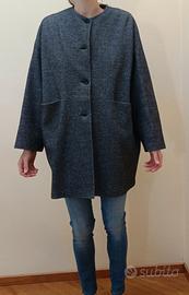 Cappotto oversize Isabella Clementini grigio