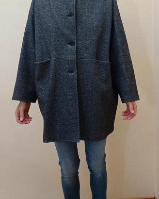 Cappotto oversize Isabella Clementini grigio