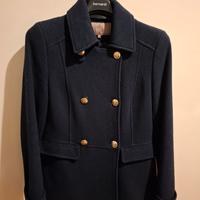 cappotto lana Blu 