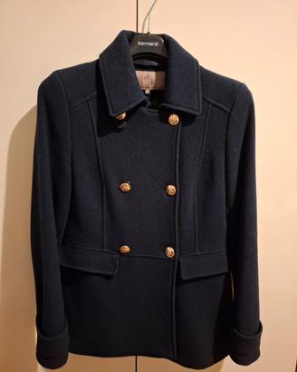 cappotto lana Blu 