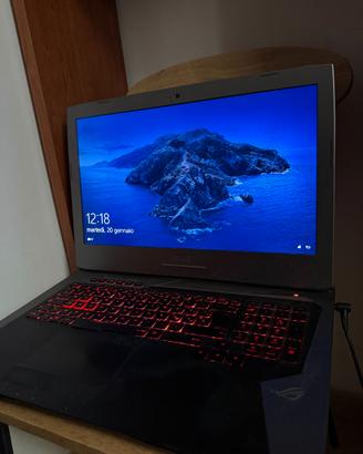 Asus g752vt - Portatile da Gaming 17"