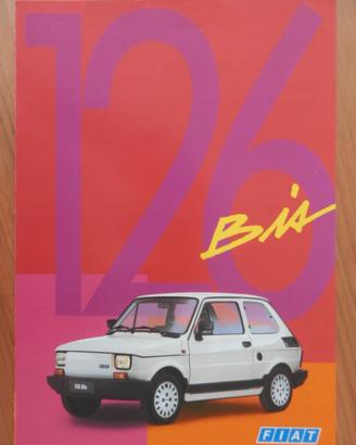 Fiat 126 "Bis" - depliant francese - 06/1988