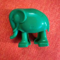Collezione Elefante verde anni 70