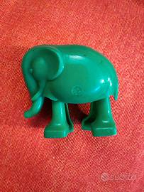 Collezione Elefante verde anni 70