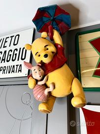 Resina Disney Vintage Winnie The Pooh & Piglet