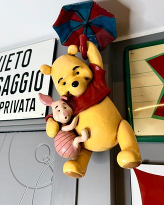Resina Disney Vintage Winnie The Pooh & Piglet