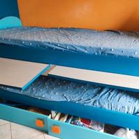 Letto doppio per cameretta ragazzo