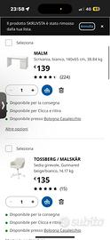 Sbaracco IKEA PARI AL NUOVO camera da letto…