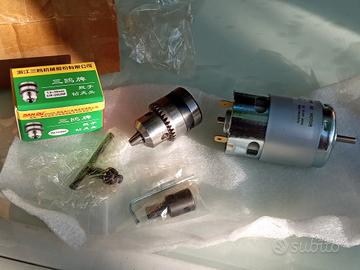 Kit Motore RS895 12V con Mandrino Sanou NUOVO