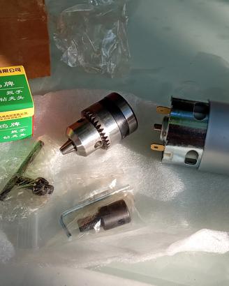 Kit Motore RS895 12V con Mandrino Sanou NUOVO