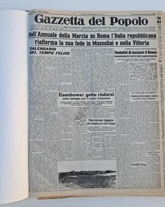 Quotidiani italiani d'epoca Volume rilegato WWII