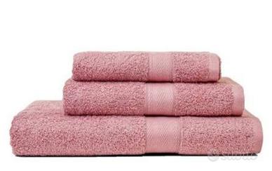 set tris asciugamani bagno