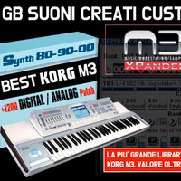 8.2 GB Suoni per Korg M3 / Radias creati su misura