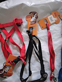 Pettorina e guinzaglio per cani medi e grossi