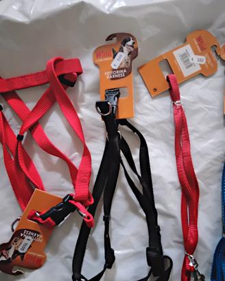 Pettorina e guinzaglio per cani medi e grossi