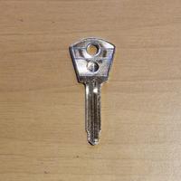 Chiavi vuote piatte Silca 2D in acciaio nichelato