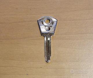 Chiavi vuote piatte Silca 2D in acciaio nichelato