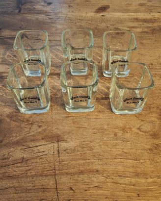 6 bicchieri Jack Daniel's