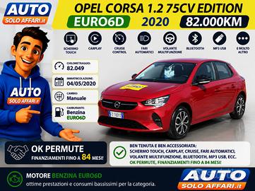 Opel Corsa 5 Porte CORSA 1.2 EDITION 75CV EUR6D TO