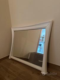Specchio da camera beige