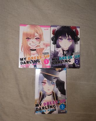  My Dress-Up Darling Volumi 1/2/3