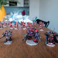 Warhammer 40k Chaos Space Marine Khorne collection