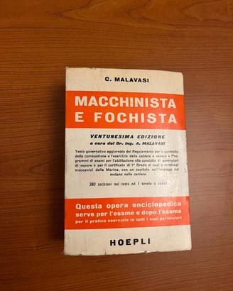 Manuale del Macchinista e Fochista - Malavasi 1967